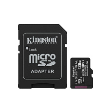 Kingston MicroSDXC karta 128GB microSDXC Industrial C10 A1 pSLC Card + SD Adapter Kingston MicroSDXC karta 128GB microSDXC Industrial C10 A1 pSLC Card + SD Adapter