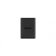 TRANSCEND Externý SSD disk ESD270C 500 GB, prenosný, USB 3.1 Gen.2, typ C a A, dva káble 520/460 MB/s, čierna