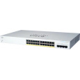 Cisco switch CBS220-24P-4X (24xGbE,4xSFP+,24xPoE+,195W) - REFRESH