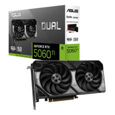 ASUS VGA NVIDIA GeForce RTX 5060 Ti DUAL 16G, 16GB GDDR7, 3xDP, 3xHDMI ASUS VGA NVIDIA GeForce RTX 5060 Ti DUAL 16G, 16GB GDDR7, 3xDP, 3xHDMI