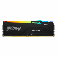 DIMM DDR5 32GB 5200MT/s CL40 KINGSTON FURY Beast Black RGB