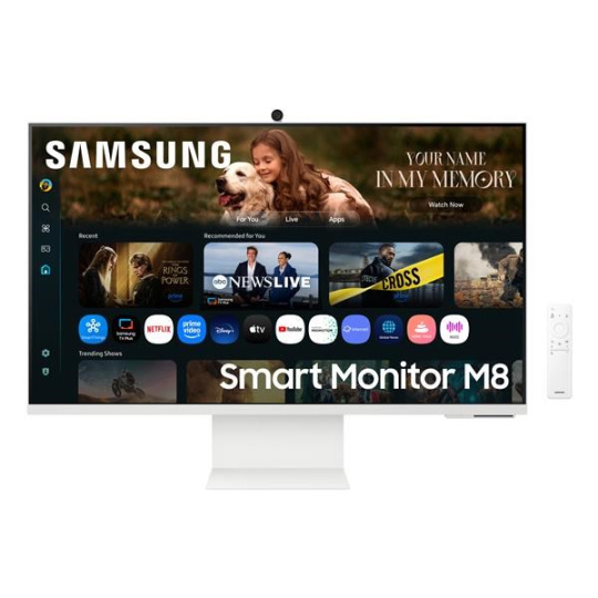 SAMSUNG MT LED LCD 32" Smart Monitor M8 (M80F) VA, UHD, 60hz, 4ms, hdmi, usb-c, speaker, pivot