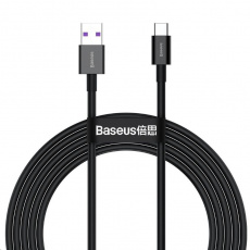 Baseus Superior Series rychlonabíjecí kabel USB/Type-C 66W 2m černá Baseus Superior Series rychlonabíjecí kabel USB/Type-C 66W 2m černá