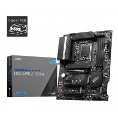 MSI MB Sc LGA1700 PRO Z690-A DDR4, Intel Z690, 4xDDR4, 1xDP, 1xHDMI MSI MB Sc LGA1700 PRO Z690-A DDR4, Intel Z690, 4xDDR4, 1xDP, 1xHDMI