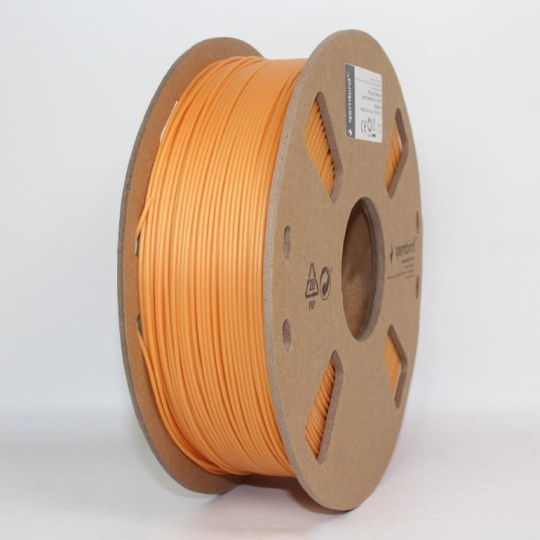 GEMBIRD Tlačová struna (filament) PLA PLUS, 1,75 mm, 1 kg, metalická zlatá