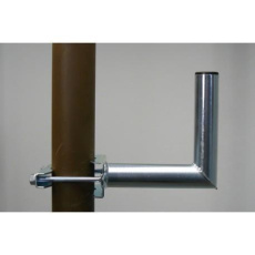 Držák antény na stožár, galvanický zinek, délka 20cm