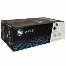 HP 85A Black 2-pack LJ Toner Cart, CE285AD (1,600 / 1,600 pages)