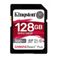 Kingston 128GB Canvas React Plus SDXC UHS-II 300R/260W U3 V90 pre Full HD/4K/8K