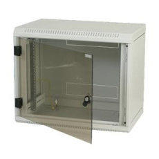 BAZAR - TRITON 19" jednodílný rozvaděč 12U/400mm, černý - rozbité sklo BAZAR - TRITON 19" jednodílný rozvaděč 12U/400mm, černý - rozbité sklo