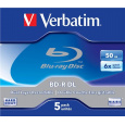 VERBATIM BD-R(5-pack)/DualLayer/Jewel/6X/50GB