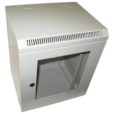 BAZAR - XtendLan 10" nástěnný rozvaděč 9U 350x140, nosnost 50 kg, dveře z plexiskla, svařovaný, šedý - Rozbaleno (Komple BAZAR - XtendLan 10" nástěnný rozvaděč 9U 350x140, nosnost 50 kg, dveře z plexiskla, svařovaný, šedý - Rozbaleno (Komple