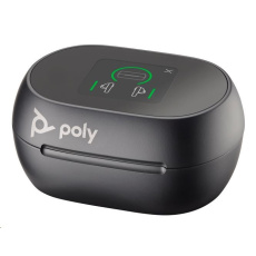 Poly Voyager Free 60+ MS Teams bluetooth headset, BT700 USB-A adaptér, dotykové nabíjecí pouzdro, černá