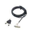 DICOTA Security Cable Nano Lock Ultra Slim masterkey 2.5x6 mm slot
