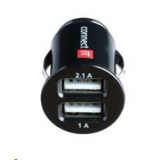 CONNECT IT USB micro nabíječka do auta 2x USB, černá (5V/2,1A + 5V/1A) CONNECT IT USB micro nabíječka do auta 2x USB, černá (5V/2,1A + 5V/1A)