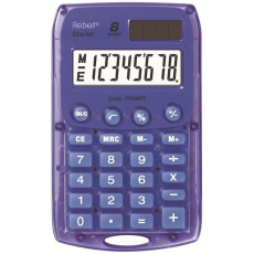 REBELL kalkulačka - StarletV BX - fialová