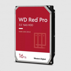 WD RED Pro NAS WD161KFGX 16 TB SATAIII/600 512 MB cache, 259 MB/s, CMR