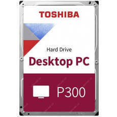 TOSHIBA HDD P300 Desktop PC (SMR) 6TB, SATA III, 5400 ot./min, 128MB cache, 3,5", DOPRAVA