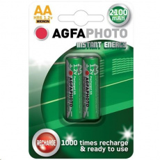 AgfaPhoto přednabitá baterie AA, 2100mAh, 2ks AgfaPhoto přednabitá baterie AA, 2100mAh, 2ks