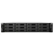 Synology RS3621RPxs RackStation (6C/XeonD-1531/2,2-2,7GHz/8GBRAM/12xSATA/2xUSB3.0/4xGbE/2xPCIe/RP)