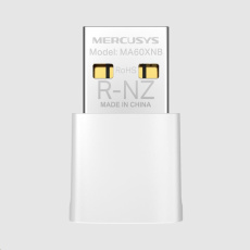 BAZAR - MERCUSYS MA60XNB WiFi6 USB nano adapter (AX900,2,4GHz/5GHz,Bluetooth5.3,USB2.0) - poškozený obal BAZAR - MERCUSYS MA60XNB WiFi6 USB nano adapter (AX900,2,4GHz/5GHz,Bluetooth5.3,USB2.0) - poškozený obal