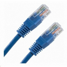 Patch kabel Cat5E, UTP - 5m, modrý Patch kabel Cat5E, UTP - 5m, modrý