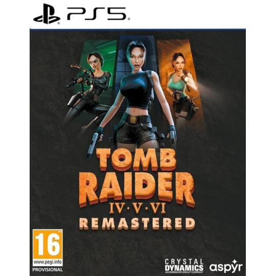 PS5 hra Tomb Raider IV-VI Remastered Starring Lara Croft