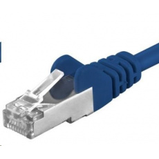 PREMIUMCORD Patch kábel CAT6a S-FTP, RJ45-RJ45, AWG 26/7 7m modrý PREMIUMCORD Patch kábel CAT6a S-FTP, RJ45-RJ45, AWG 26/7 7m modrý